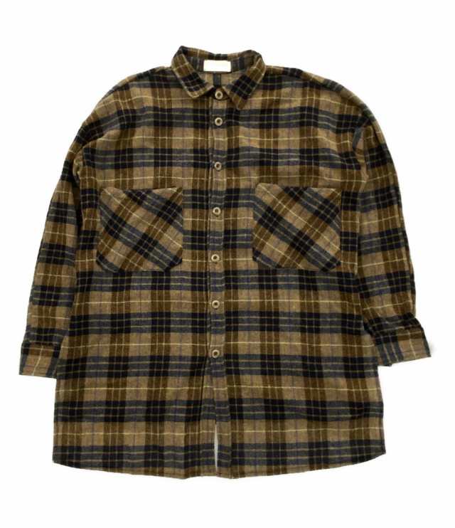 フェイスコネクション 長袖シャツ OV PLAID SHIRT メンズ SIZE S FAITH CONNEXION 中古｜au PAY マーケット