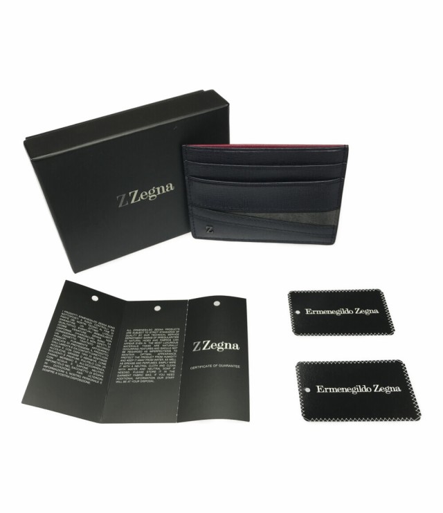 格安販売中 Zegna) 美品 ゼニヤ PELLETESSUTA 財布 メンズ