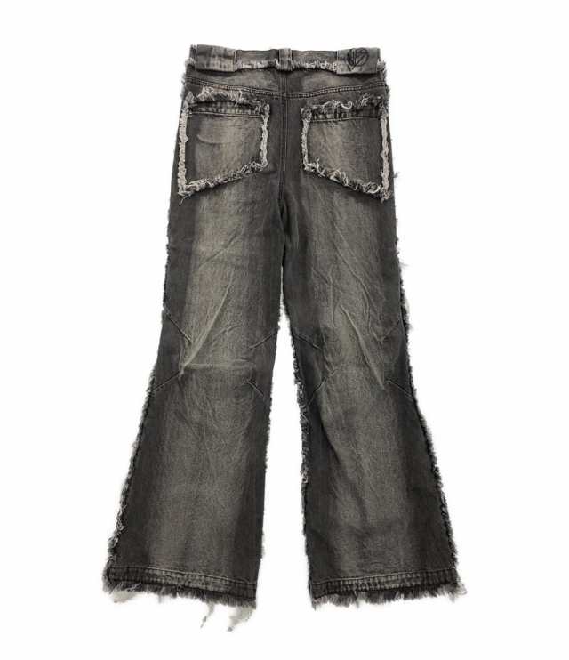 美品 ノーフェイスストゥディオス デニムパンツ FLARED DENIM メンズ