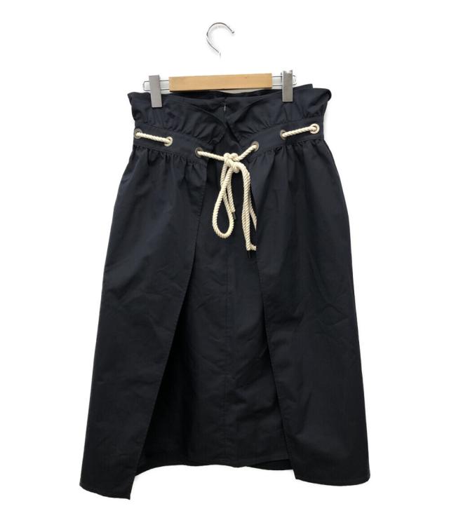 アドーア スカート38美品プリーツプリーズマルチカラースカート膝下丈A  