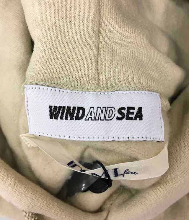 大特価新品美品！WIND AND SEA ウィンダンシー　パーカー　Lサイズ トップス