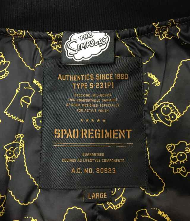 シンプソンズ ブルゾン レディース SIZE L (L) SPAO REGIMENT 中古の