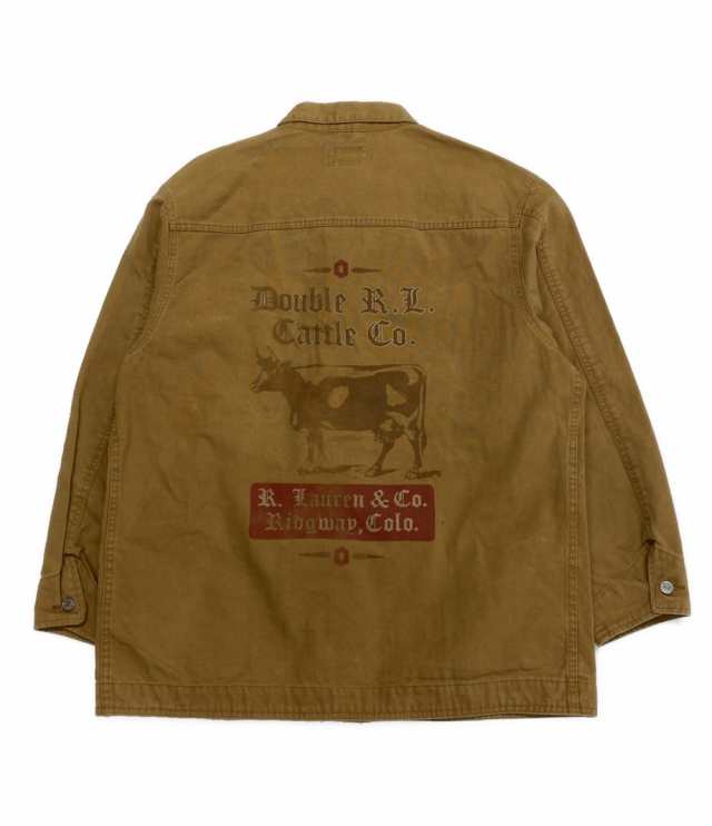 ポロ・ラルフローレン カバーオール USA製 DOUBLE RL メンズ SIZE L RALPH LAUREN POLO COUNTRY  中古の通販はau PAY マーケット - rehello by BOOKOFF | au PAY マーケット－通販サイト