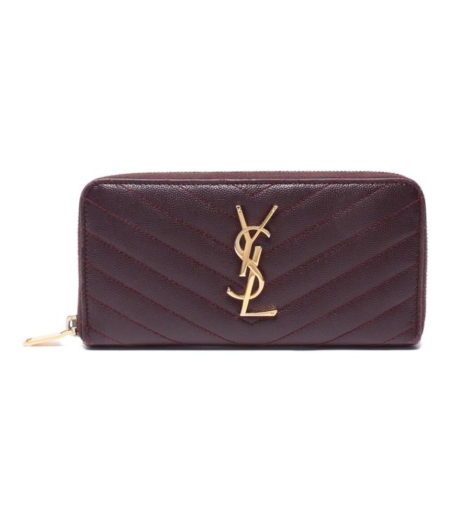 サンローランパリ ラウンドファスナー長財布 レディース SAINT LAURENT PARIS 中古の通販は