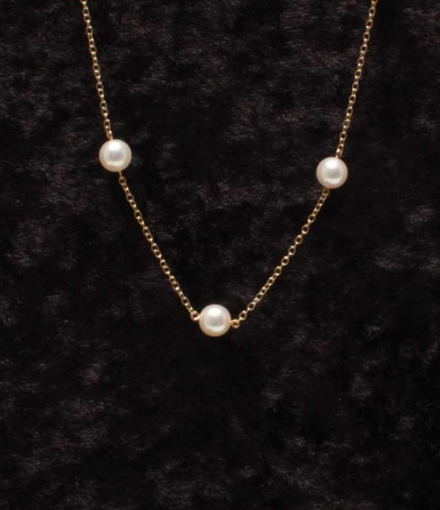 美品 ミキモト ネックレス K18 パール 6.0-6.5mm ステーション レディース MIKIMOTO 中古の通販はau PAY マーケット -  rehello by BOOKOFF | au PAY マーケット－通販サイト