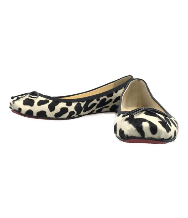 クリスチャンルブタン フラットシューズ パンプス ハラコ レディース SIZE 39 (XL以上) Christian Louboutin 中古の通販は
