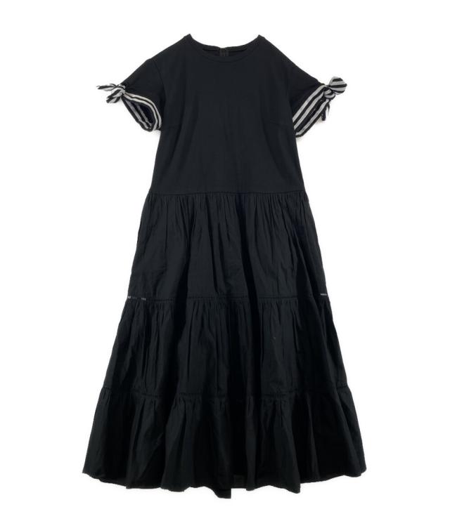 美品☆BORDERS at BALCONY ボーダーズ ロングワンピース36 美品