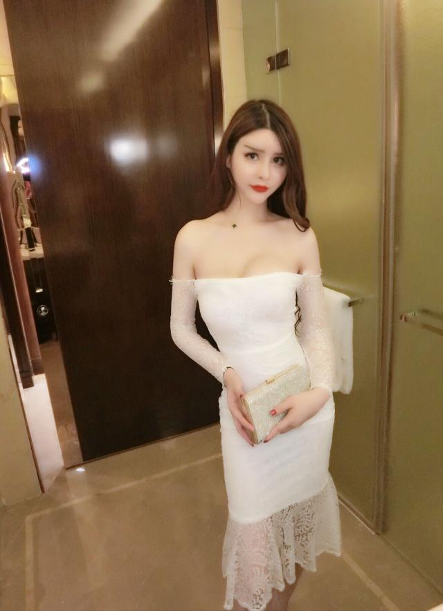 オフショルワンピース 袖レース ミニ丈ワンピース タイトワンピース ホワイト ガーリー セクシー ナイトドレス プチプラの通販はau Pay マーケット ブランニュー S Shop