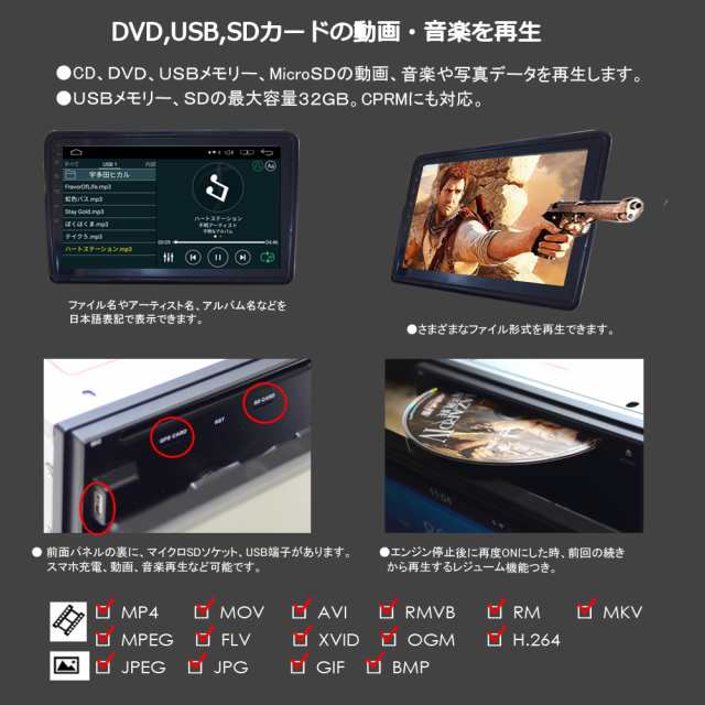 今月限定 特別大特価 商品名 10 1インチ車載dvdプレーヤー 2din カーナビ アンドロイド スマートフォン Iphone Wifi無線接続 高画質大画面 角度任意調整 ア 正規販売代理店 Kasam Org