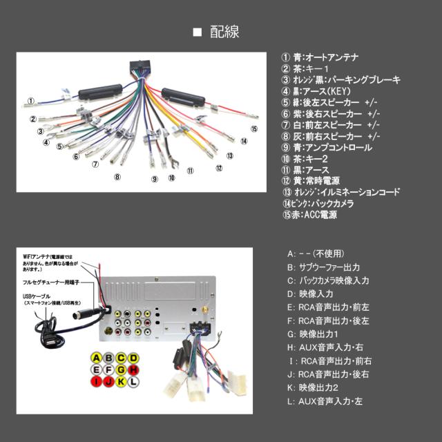 7インチDVD　2DIN　Android9.0 DVD内蔵　カーナビ ラジオ SD BluetoothHDD WiFi アンドロイド スマートフォン iPhone無線接続_6