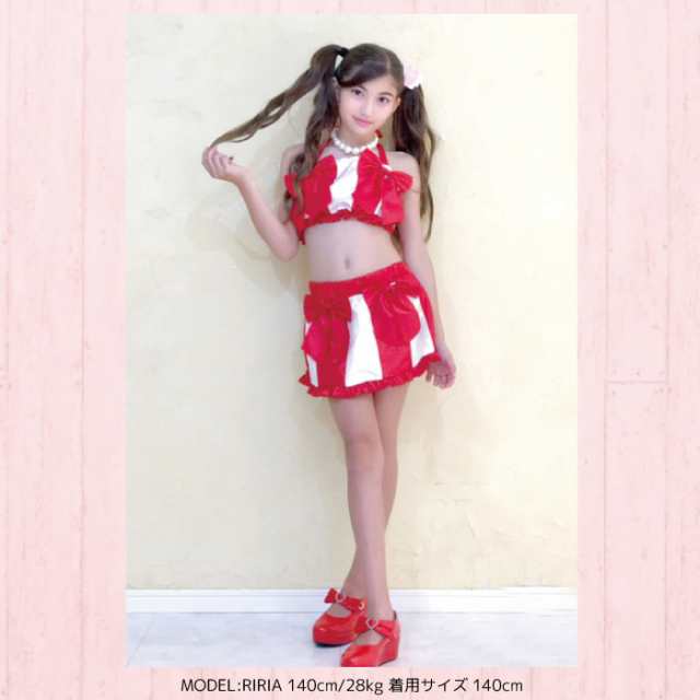 ダンス衣装 子供 こども キッズ 子供服 ストライプ柄 ロリポップ トップス スカパン リボン4個付 全2色 100cm 110cm 120cm  130cm 140cm の通販はau PAY マーケット - 天使のドレス屋さん | au PAY マーケット－通販サイト