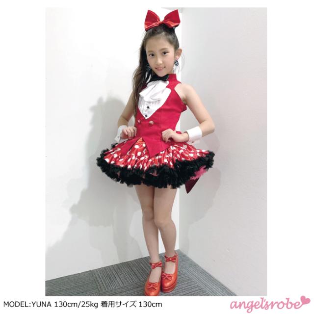 子供 ダンス 衣装 キッズ ダンス 衣装 黒 赤 キッズ こども 子供 お遊戯会 ガールズ 衣装 バニーガール タキシード 赤 黒 ハロウィン 110の通販はau Pay マーケット 天使のドレス屋さん