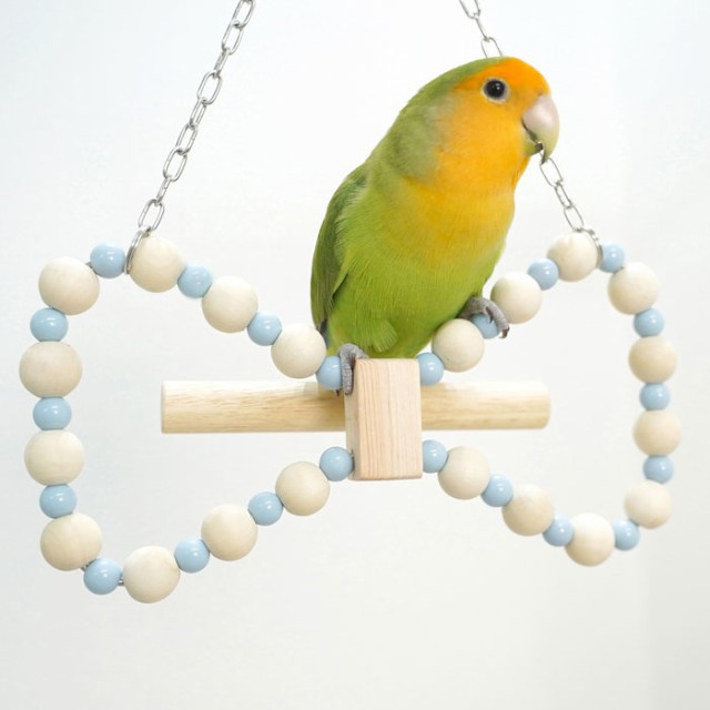 送料無料の通販 パーチ 小鳥用 小鳥 セキセイインコ 文鳥 可愛い グッズ リュック・バックパック