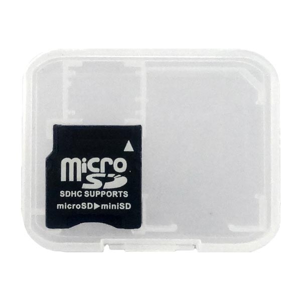 メール便送料無料 Microsd Minisdカード変換アダプター 2から32gbまで対応 収納ケース付 マイクロsd ミニsd変換アダプタ 3aカンパニー Mcの通販はau Pay マーケット アダチカメラ