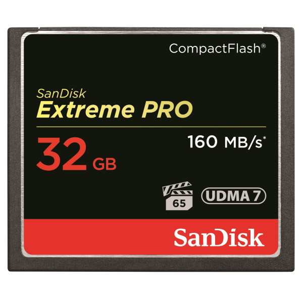 サンディスク CFカード 32GB EXTREME PRO S 1067倍速 160MB/s SDCFXPS-032G-X46 コンパクトフラッシュ メモリーカード SanDisk 海外リテ