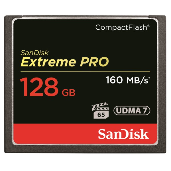 サンディスク CFカード 128GB EXTREME PRO S 1067倍速 160MB/s SDCFXPS-128G-X46 コンパクトフラッシュ メモリーカード SanDisk 海外リテール 送料無料 翌日配送