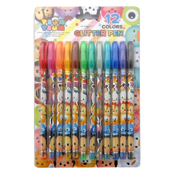 メール便送料無料 ディズニーツムツム キラキラペン 12色セット ミッキーフレンズc Yell Dipen Micc Disney ラメ入りボールペン かわいいの通販はau Pay マーケット アダチカメラ