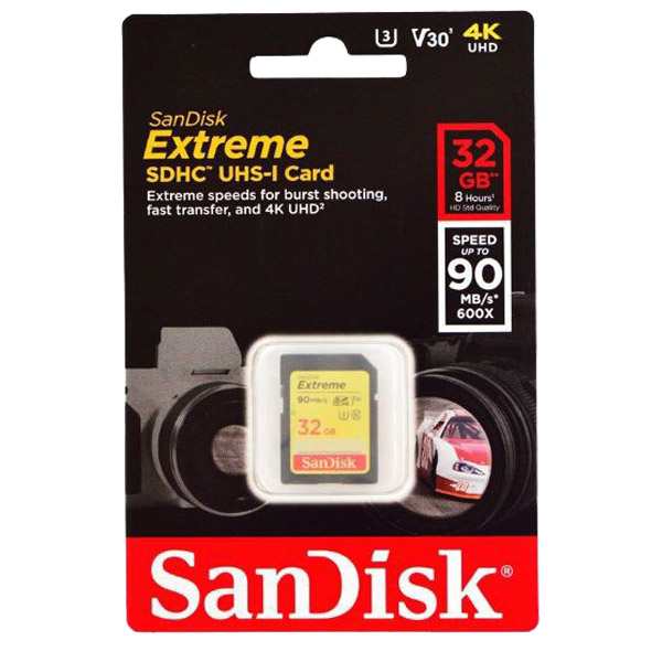 メール便送料無料】サンディスク SDHCカード 32GB Extreme Class10 UHS-1 U3 V30 90MB/s SDSDXVE- 032G-GNCIN SDカード SanDisk 海外リの通販はau PAY マーケット - アダチカメラ