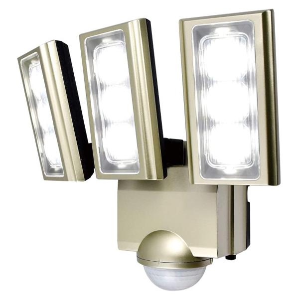 ELPA 屋外用LEDセンサーライト AC電源 ESL-ST1203AC 防水 防犯 人感センサー セキュリティ エルパパ 送料無料