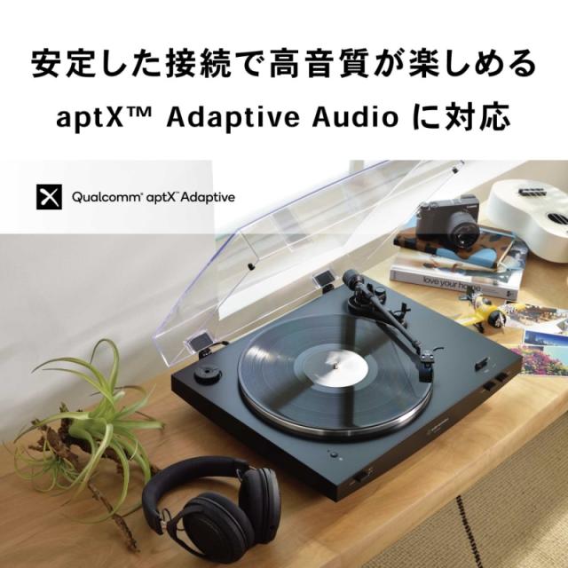 オーディオテクニカ ワイヤレスターンテーブル レコードプレイヤー AT-LP3XBTBKJP 送料無料_1