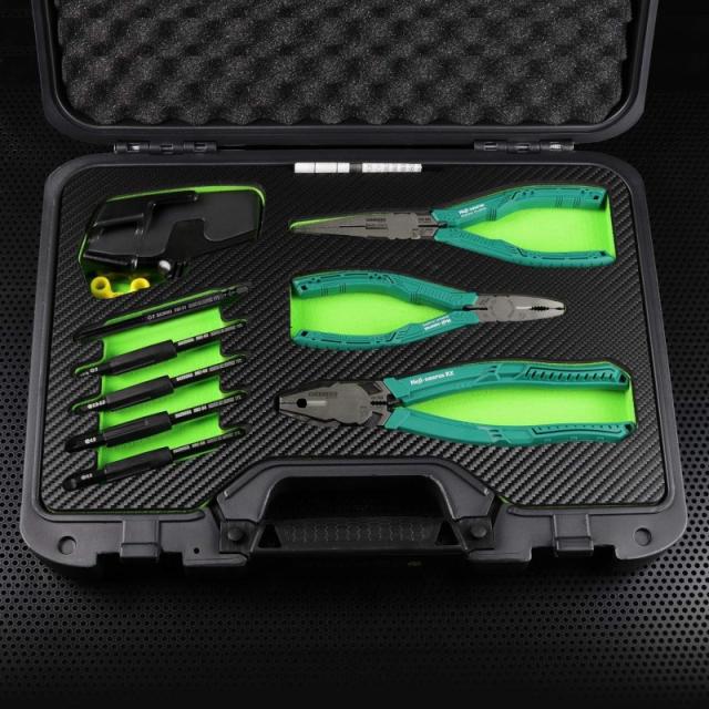 エンジニア ネジザウルスセットL ビット5本・専用グリップ・GT・RX・Z・ツールケース 10点セット PDS-02 送料無料