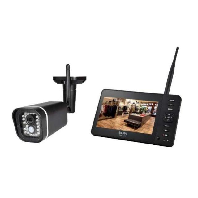 ツインバード　7V型液晶モニター　防水ワイヤレスモニター　VW-J708 防水ワイヤレスモニター ツインバード 7V型液晶モニター 防水