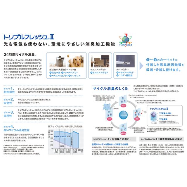 ラグ ノベル 185×185cm デザインラグ 無地 日本製 消臭 防ダニ加工 床暖房対応 丸洗い ウォッシャブル（洗濯機OK） 遊び毛防止 滑り止め付き 軽量タイプ スミノエ  韓国 北欧風 韓国風_6