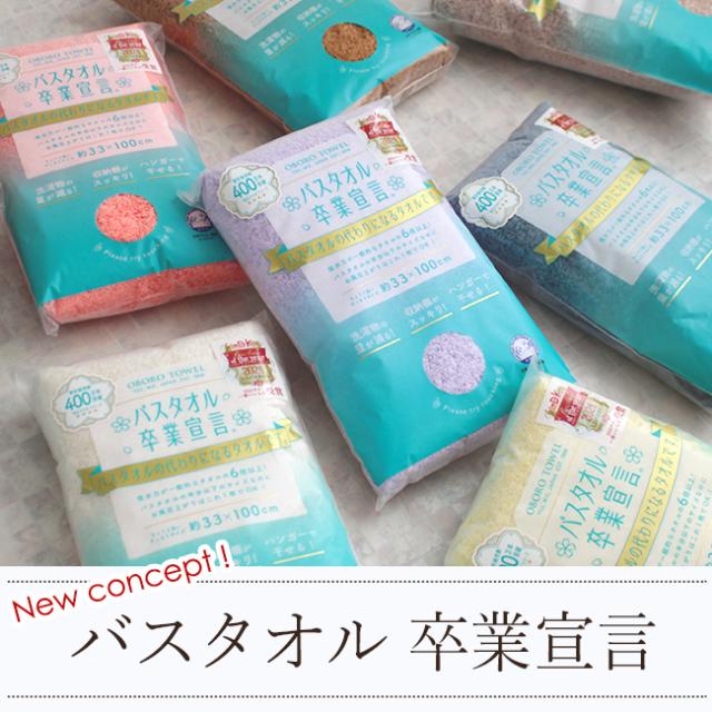 ☆バスタオル卒業宣言 10枚セット おぼろタオル/ミニバスタオル 日本製