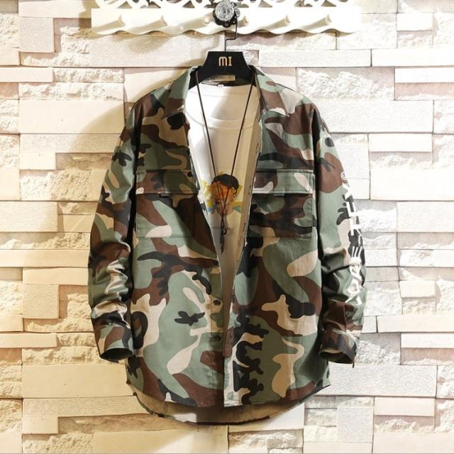 人気迷彩 トレンディシャツ 長袖 アロハシャツ メンズ シャツカジュアル お洒落シャツ プリントシャツ 着こなし 2色 M 5xl の通販はau Pay マーケット すのーぱせり