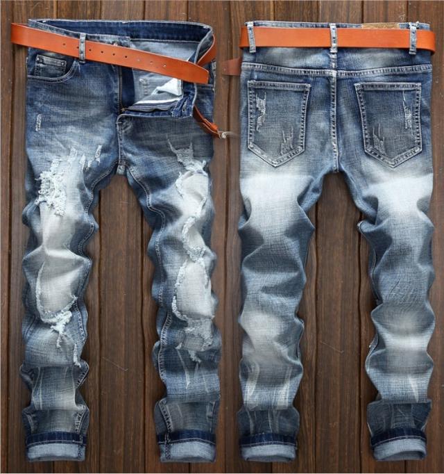 メンズ ボトムス デニムパンツ ダメージ加工 超人気 スリムジーンズ ダメージの通販はau Pay マーケット すのーぱせり