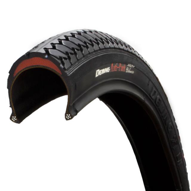 自転車 タイヤ 耐貫通パンク用タイヤ/耐パンク/SR078 1本巻 黒