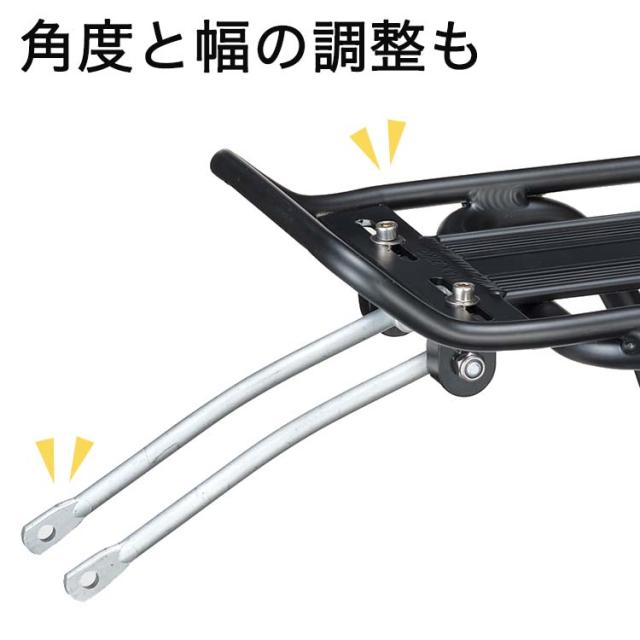 【正規販売店/正規品】 OGK オージーケー camily キャミリー専用リアキャリヤ 後付け CTC-005 ブラック 黒 サイクルキャリア 荷台 ロードバイク マウンテンバイク クロスバイク 小径車_7