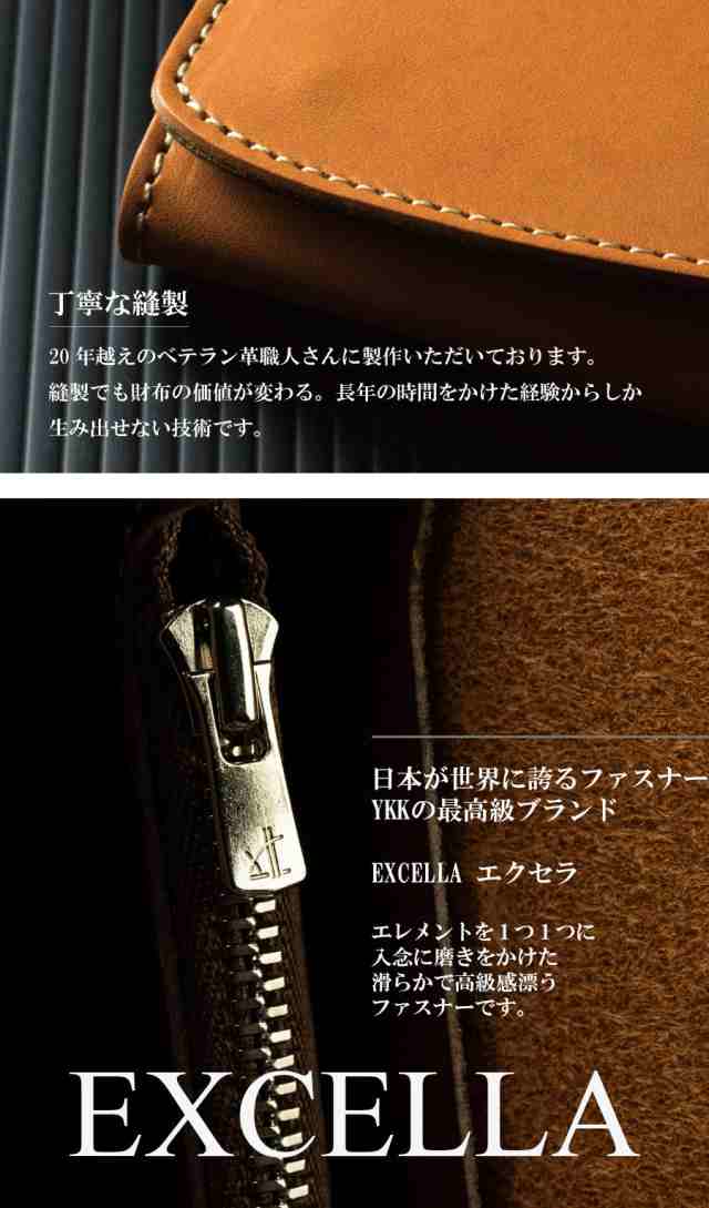 長財布 メンズ 本革 栃木レザー 財布 レディース PELLEZA
