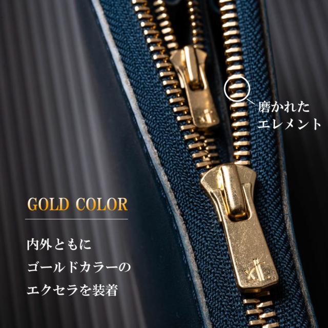 長財布 メンズ 財布 栃木レザー ラウンドファスナー 本革 PELLEZA YKKファスナー エクセラ 小銭入れ ヌメ革 シンプル 日本製 父の日 ギフト ラッピング_12