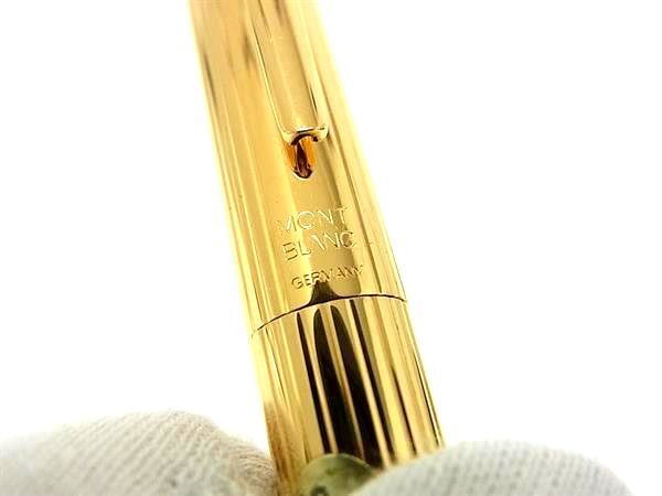 MONTBLANC モンブラン 万年筆 K14 ゴールド ノブレス カートリッジ MONTBLANC モンブラン 万年筆 ノブレス - ゴールド メタル ペン