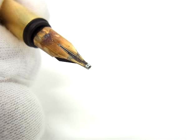 MONT BLANC モンブラン 585 ゴールド 万年筆 GERMANY MONT BLANC モンブラン 585 ゴールド 万年筆 GERMANY MONT BLANC