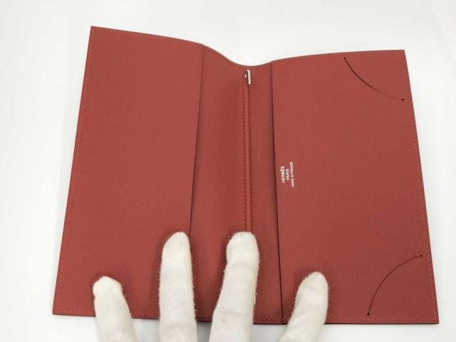 HERMES エルメス 手帳カバー アジェンダMM ルージュセリエ キュイーブル エプソン ユニセックス バイカラー ヴェルソ 超美品【本物保証】_1