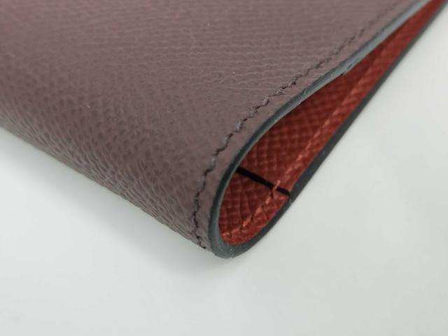 HERMES エルメス 手帳カバー アジェンダMM ルージュセリエ キュイーブル エプソン ユニセックス バイカラー ヴェルソ 超美品【本物保証】_2