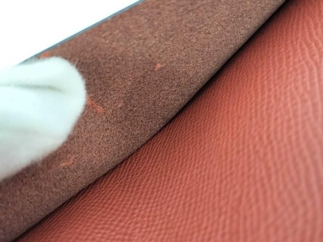 HERMES エルメス 手帳カバー アジェンダMM ルージュセリエ キュイーブル エプソン ユニセックス バイカラー ヴェルソ 超美品【本物保証】_3