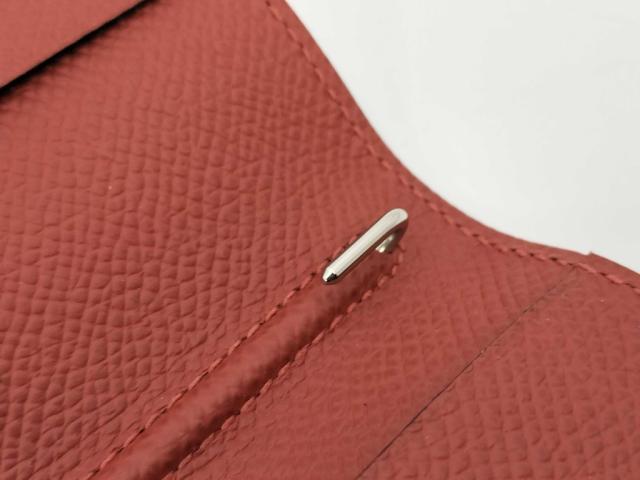 HERMES エルメス 手帳カバー アジェンダMM ルージュセリエ キュイーブル エプソン ユニセックス バイカラー ヴェルソ 超美品【本物保証】_6
