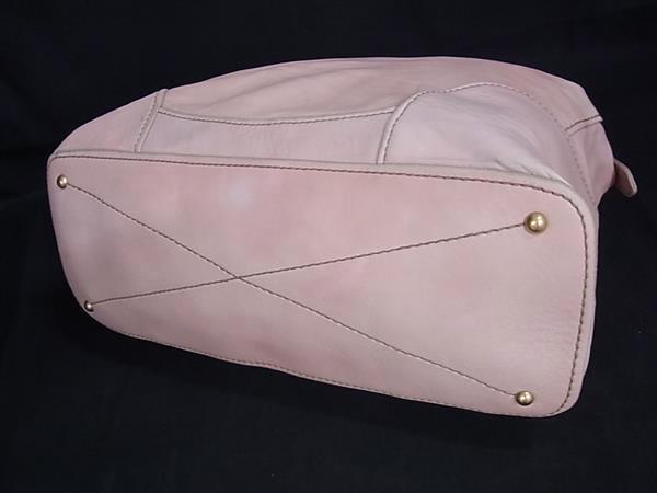 miumiu ミュウミュウ ハンドバッグ - - ピンク レザー レディース