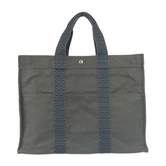 美品 HERMES エルメス トートバッグ エールライン トートGM - グレー