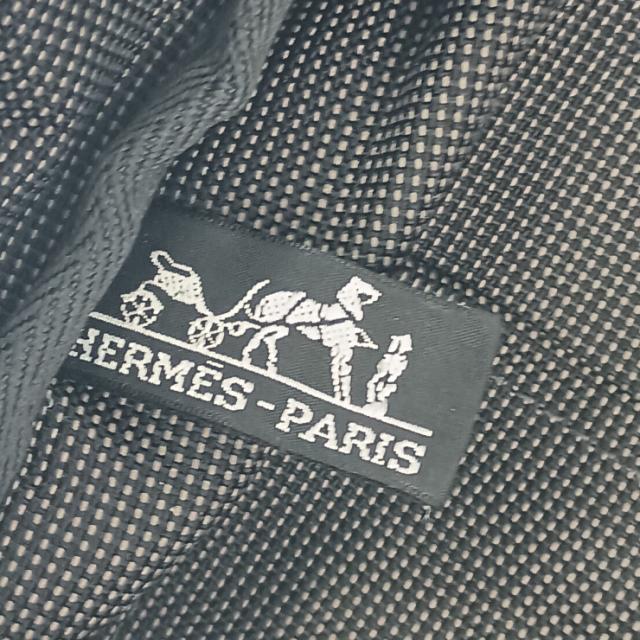 美品 HERMES エルメス トートバッグ エールライン トートGM - グレー シルバー金具 キャンバス ユニセックス【本物保証】_8