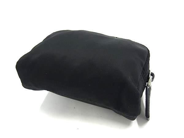 美品 PRADA プラダ ポーチ ミニポーチ 1NA339 ブラック ナイロン  
