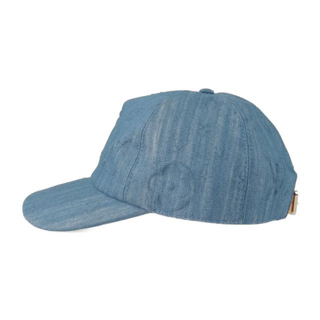 超美品 LOUIS VUITTON ルイ ヴィトン 帽子 キャップ・モノグラム コンステレーション M7136L ブルー系 コットン72％ ポリエステル26％ ポリウレタン2％ メンズ【本物保証】_2