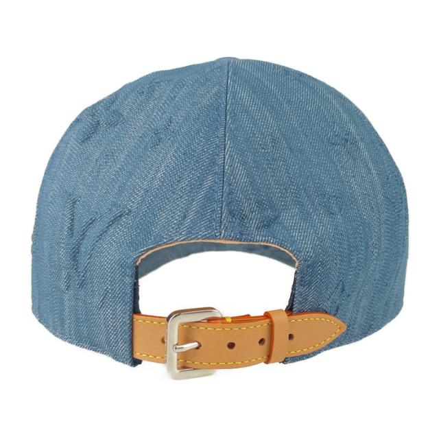 超美品 LOUIS VUITTON ルイ ヴィトン 帽子 キャップ・モノグラム コンステレーション M7136L ブルー系 コットン72％ ポリエステル26％ ポリウレタン2％ メンズ【本物保証】_3