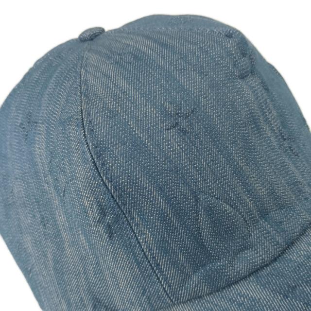 超美品 LOUIS VUITTON ルイ ヴィトン 帽子 キャップ・モノグラム コンステレーション M7136L ブルー系 コットン72％ ポリエステル26％ ポリウレタン2％ メンズ【本物保証】_5