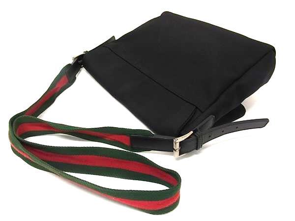 美品 GUCCI グッチ ショルダーバッグ シェリーライン メッセンジャー