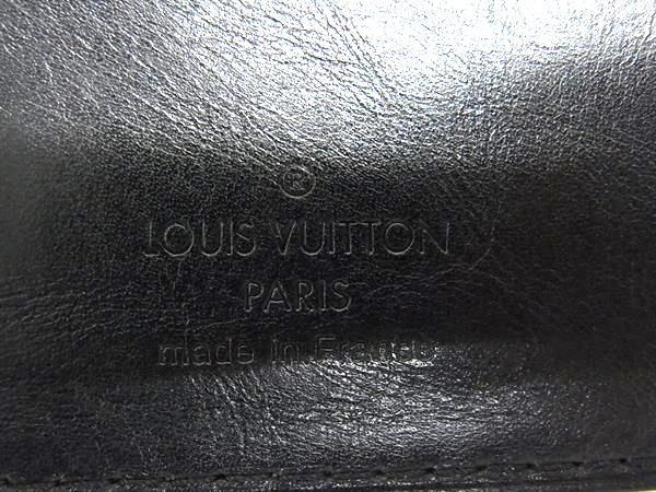 LOUIS VUITTON ルイヴィトン 二つ折り紙入れ キュイールベキア ポルトフォイユ ミュルティプル M95525 ノワール なめし革 メンズ 紙入れ【本物言いはなつ】