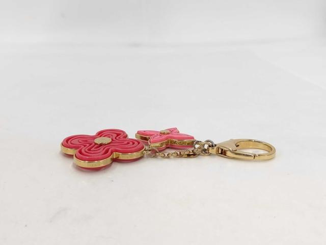 LOUIS VUITTON ルイヴィトン キーホルダー ビジューサックナイフ M66913 ピンク ゴールド系 メタル レディース 美品【本物保証】_1